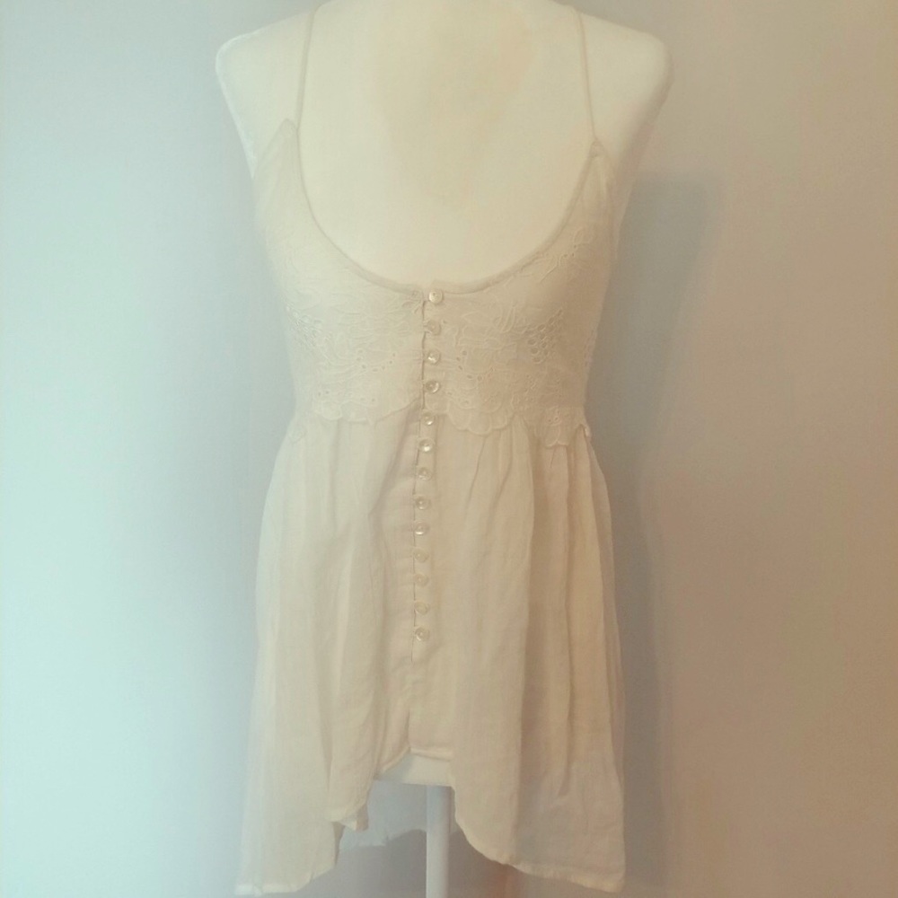 H&M High/Low Flowy Tank